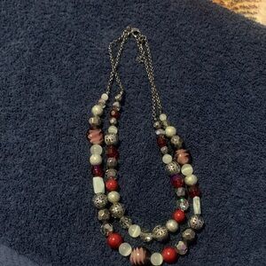 Elegant Multi-Color Beaded Necklace